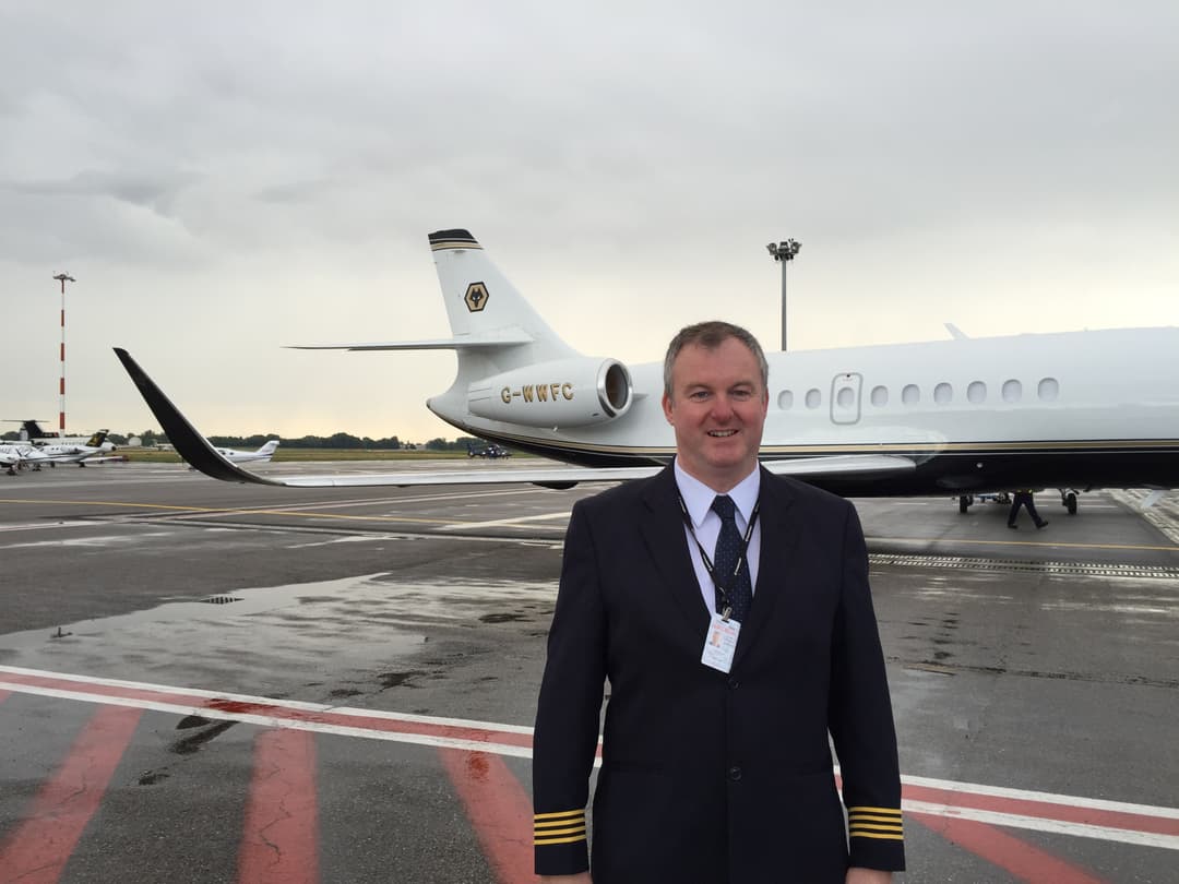 Jason Jones, Type-Rated Captain, instructor and examiner.